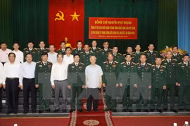 Máximo dirigente partidista de Vietnam destaca esfuerzos de Zona Militar 4