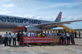 Jestar Pacific abre ruta directa de ciudad vietnamita de Dong Hoi a tailandesa de Chiang Mai