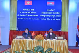 Fuerzas policiales Vietnam-Camboya fomentan cooperación
