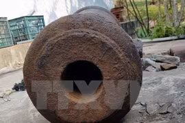 Descubren cañón antiguo en isla vietnamita