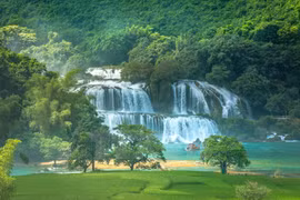 Celebran en provincia norvietnamita festival de turismo de Ban Gioc