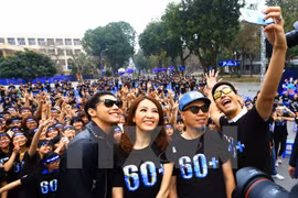 Numerosas actividades en Hanoi en respuesta a la Hora del Planeta 2017