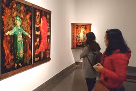 Culto a las Diosas Madres de Vietnam en pinturas de laca