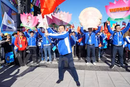 Delegación vietnamita desarrolla actividades en XIX Festival Mundial de Juventud y Estudiantes 