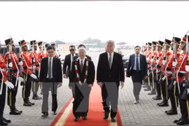 Inicia máximo dirigente partidista de Vietnam visita oficial a Indonesia