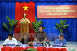 Refuerzan labores de prevención de deslizamientos de tierra en Delta del río Mekong