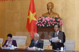 Comité Permanente del Parlamento vietnamita inicia octava sesión 