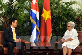Vicepresidenta cubana confía en desarrollo de lazos tradicionales con Vietnam