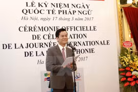 Vietnam se suma activamente a consolidar unidad entre miembros de comunidad francófona 
