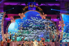 Festival de Flor de Bauhinia presenta la imágen y gente de Dien Bien a visitantes