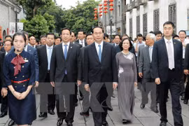 Presidente vietnamita recorre la provincia china de Fujian