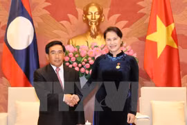 Parlamentos de Vietnam y Laos por contribuir a fomento de relaciones binacionales