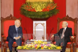 Líder partidista de Vietnam destaca cooperación con Israel 