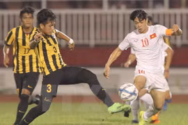 Selección de futbol Sub-23 de Vietnam se impone ante Malasia