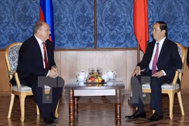 Presidente vietnamita cumple agenda de actividades en Rusia