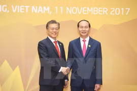 Presidente de Vietnam se reúne con mandatarios de Sudcorea y Laos