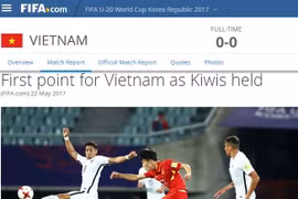 FIFA exalta destacada actuación de Vietnam en Copa Mundial sub-20 