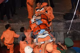 Rescatan a marineros accidentados en aguas vietnamitas