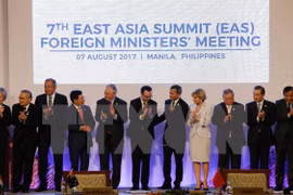 Efectúan reuniones de cancilleres de ASEAN+3 y de países de Cumbre de Asia Oriental 