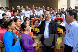 Presidente de Vietnam destaca unidad nacional como raíz de fuerza del pueblo 