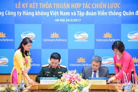 Viettel y Vietnam Airlines firman acuerdo de cooperación estratégica