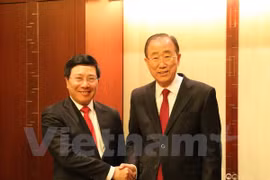Vicepremier y canciller de Vietnam efectúa visita oficial a Sudcorea