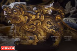 La belleza de la colección de animales sagrados folclóricos vietnamitas 