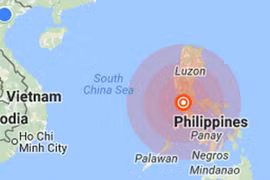 Sismo de 6,3 grados sacude isla filipina de Luzón