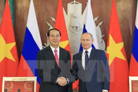 Visita oficial de presidente vietnamita: reflejo de desarrollo de relaciones en máximo nivel con Rusia