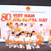 Una actuación del grupo «Ruby's Dance Crew» durante la celebración del Día Nacional de Vietnam en Hong Kong (China). Foto: VNA