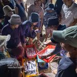 El ritmo sereno del mar en el mercado de pescado de Tam Tien 