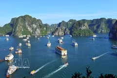 Una parte de la bahía de Ha Long (Fuente: VNA)