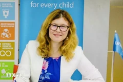 Silvia Danailov, jefa del Fondo de la ONU para la Infancia (UNICEF) en Vietnam (Fuente: VNA)