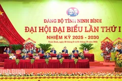 En la primera asamblea partidista de la provincia de Ninh Binh (Fuente: VNA)