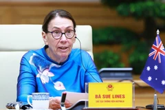 La presidenta del Senado australiano, Sue Lines (Fuente: VNA)