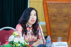 La viceministra de Relaciones Exteriores, Le Thi Thu Hang (Fuente: VNA)