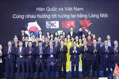 El presidente de Vietnam, Luong Cuong, y una delegación de alto nivel asisten al evento “Día de Vietnam” (Fuente: VNA)