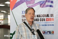 El autor Pedro Gellert (Fuente: VNA)