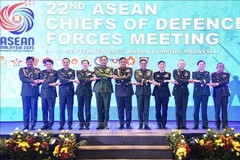 La 22ª Reunión de Jefes de Fuerzas de Defensa de la ASEAN se inaugura en Kuala Lumpur, Malasia (Fuente: VNA)