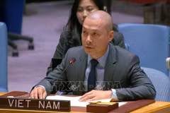 El ministro consejero Nguyen Hoang Nguyen, representante permanente adjunto de Vietnam ante la ONU (Fuente: VNA)