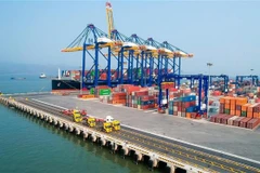 Una parte del puerto de Hai Phong (Fuente: VNA)