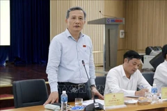 Le Quang Huy, representante de la delegación de la provincia de Lam Dong (Fuente: VNA)
