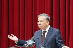 El secretario general del Partido Comunista de Vietnam, To Lam (Fuente: VNA)