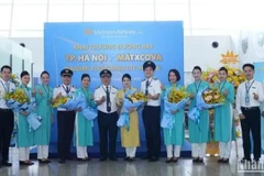 Vietnam Airlines reanuda vuelos directos entre Hanoi y Moscú (Fuente: VNA)