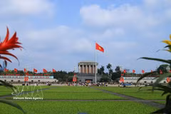 El mausoleo de Ho Chi Minh es una atracción turística popular. Foto: VNA