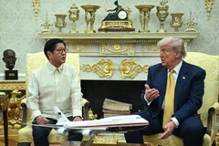 En la reunión entre los dos presidentes (Fuente: philstar.com)