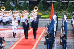 En la ceremonia (Fuente: VNA)