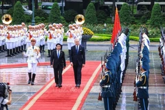 En la ceremonia (Fuente: VNA)