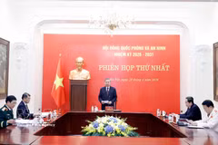 El secretario general del Partido Comunista de Vietnam y presidente de la República, To Lam, habla en la cita (Fuente: VNA)