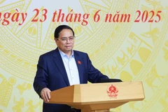El primer ministro vietnamita, Pham Minh Chinh. (Fuente: VNA)
